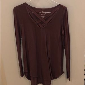 American Eagle Soft and Sexy long sleeve